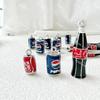 Ручная работа, сплав, капающее масло, кулон-шарм в виде банки Coca-Cola для браслетов и ожерелий