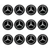 VFO1   2/5/10Pcs Car styling Lock Keyhole Stickers Decoration Protection For Mercedes Benz AMG W205 C300 W203 W206 W108 W124 W126 GLA.