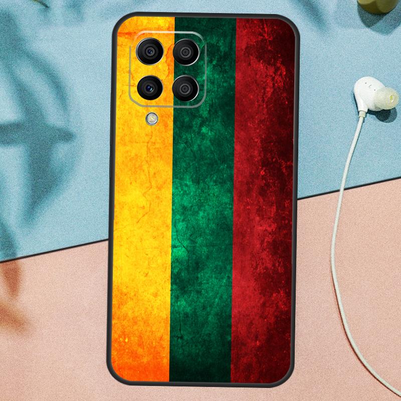 Lithuania Flag Lithuanian Case For Samsung Galaxy M31 M11 M21 M14 M34 M54 M12 M32 M52 M15 M13 M16 M36 M56 M53 M35 M55