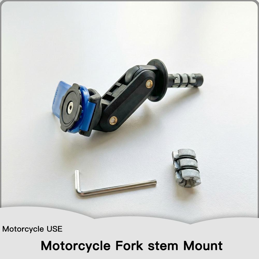 Universal Motorcycle Fork Stem Mount Phone Holder Stand - Standard & PRO Adjustable CNC Bracket for Sport Bikes Hollow Stem