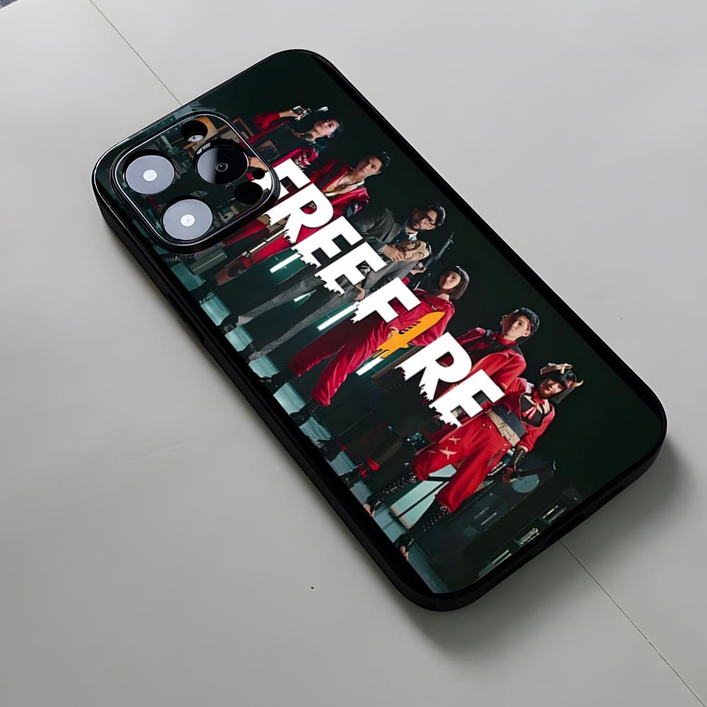 Чехол для телефона с игрой Free Fire для iPhone 16 15 12 14 Se 2020 16 Pro Max 11 13 Xr X The Guard Xs Mini Plus Funda Shell Cover