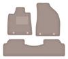 Beige velour floor mats for: Lexus RX III Hybrid SUV (2008-2015)