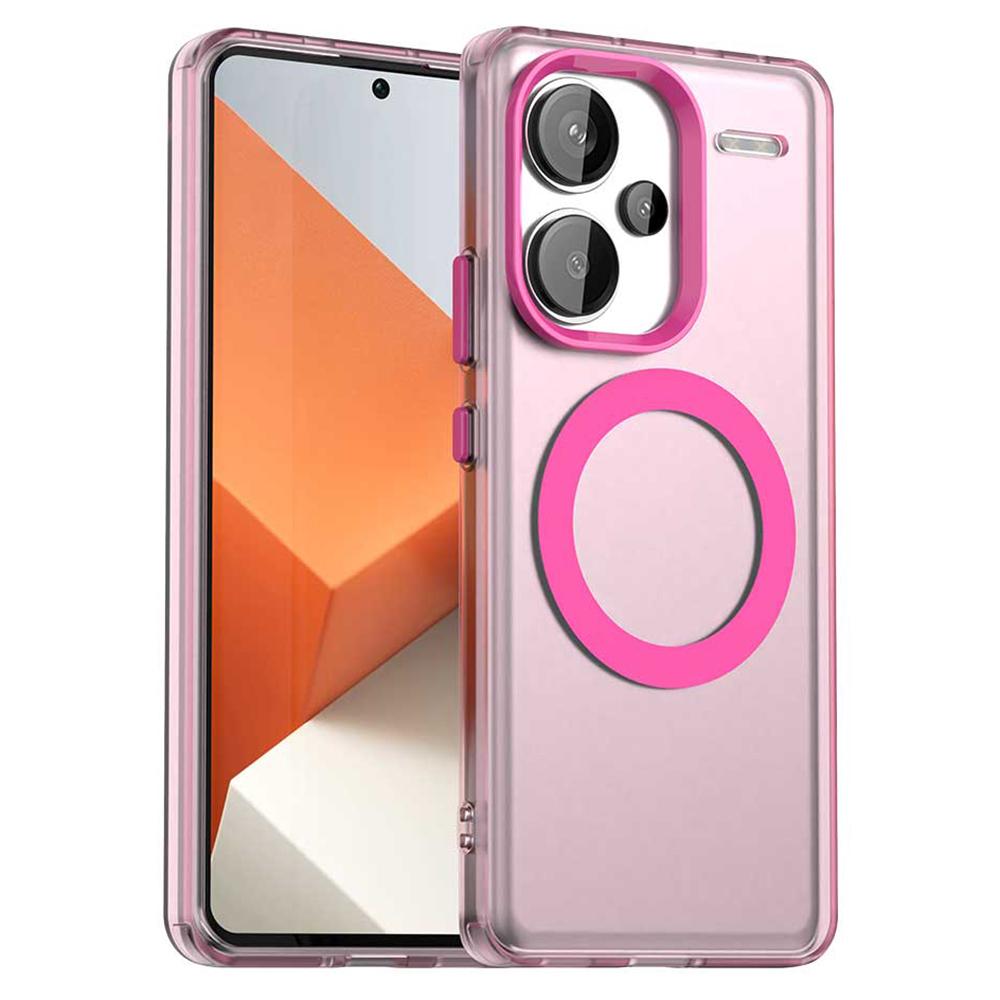 Чехол для Xiaomi Redmi Note 13 Pro+ 5G, совместимый с MagSafe, ПК+ТПУ+ПЭТ, противоударный чехол для телефона