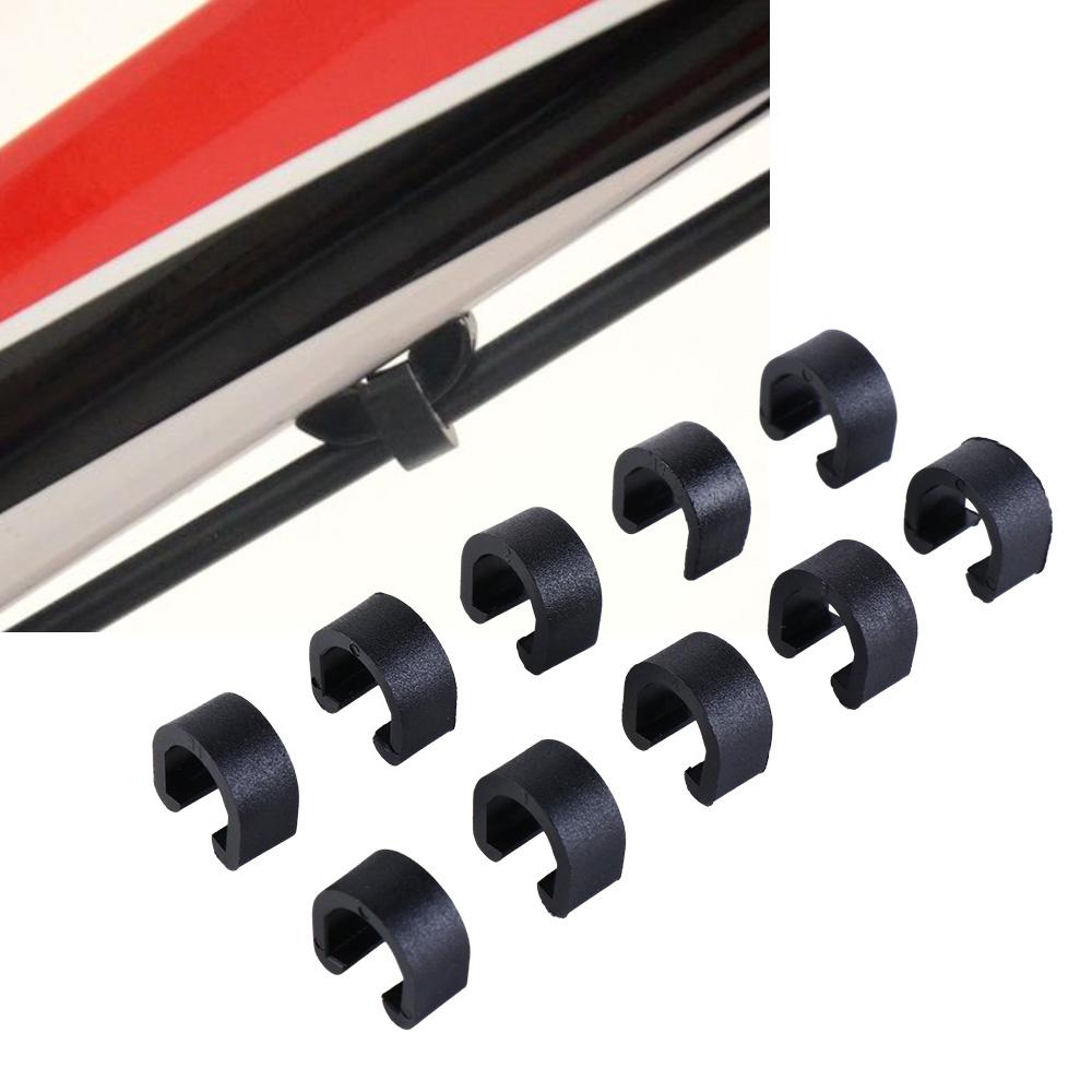 Housing Hose Shifter Cable Buckle Brake Shift Cable Clamp Bike C-Clips Line Pipe Buckle U Buckle