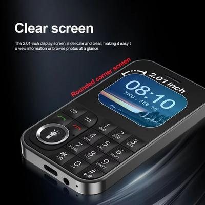 Мини-телефон Mini2 Маленький мобильный телефон 2G Кнопочный мобильный телефон Двухкарточный Многофункциональный Студенческий запасной телефон