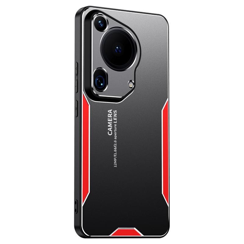 Для Huawei Pura 70 Ultra Metal Phone Case Алюминиевый сплав + ПК + ТПУ Гибридная задняя крышка