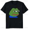 Pepe the Frog Frog-print shirt paired with funny memes for a casual and stylish unisex T-shirt