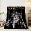Spanish Crusader Knight Blanket  Printed Blanket for Living Room Bed Couch lunch break Soft Cozy Blanket for Friend's festival Gift