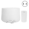 500ml Mini Humidifier with 7 LED Color Silent Ambient Light Aroma Diffuser (Prise Americaine )