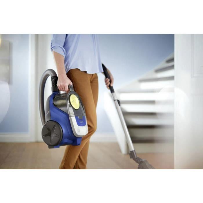 Aspirateur sans sac - Philips - Serie 2000 - 750 W - Technologie Powercyclone 4 - Buse polyvalente