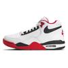 Nike Flight Legacy Амортизация Нескользящая Износостойкая Средняя высота Винтажные Баскетбольные Кроссовки Унисекс Красный Белый BQ4212-100(Команда56-)