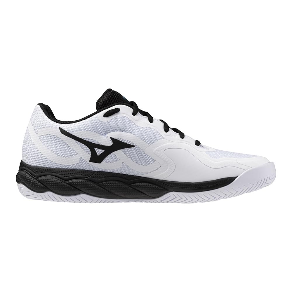 Кроссовки для тенниса Wave Enforce Court AC All Court Club Activities Lightweight Soft Tennis Hard Tennis White x Black cm 3E [Mizuno] 28.0