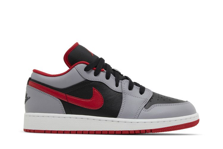 Jordan 1 Низкоцементный Огненно-красный (GS)