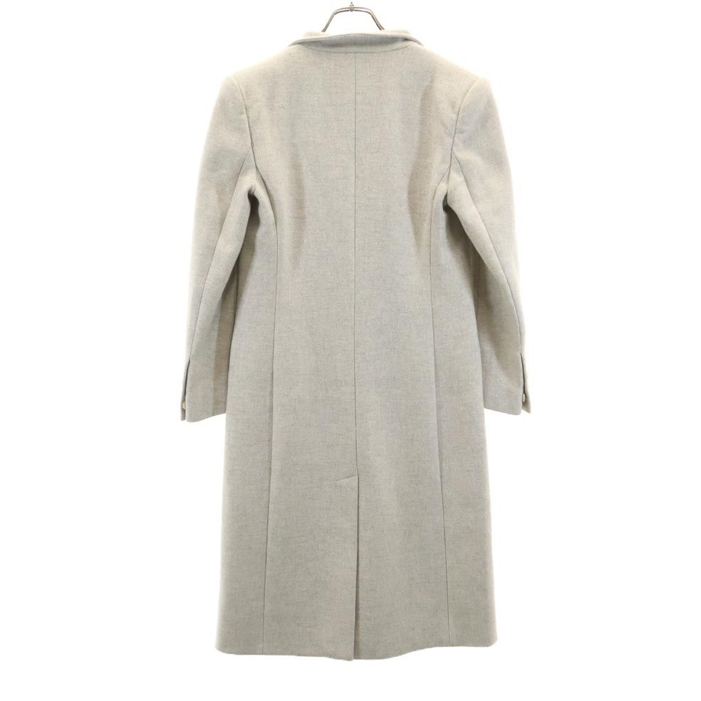 MARTIN MARGIELA Made In Italy Long Sleeve Wool Coat 42 Beige Women Used