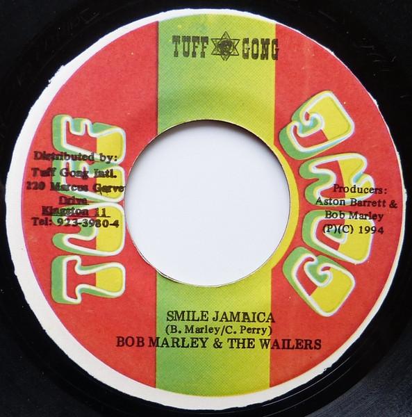 7-дюймовая пластинка BOB MARLEY THE WAILERS Smile Jamaica NONE Tuff Gong 1994 Ямайка Регги Ска Даб Б/у