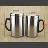 350/500 мл изоляционная чашка из нержавеющей стали, стальная кружка с двойными стенками, кружка для кофе, воды, пива, подарок