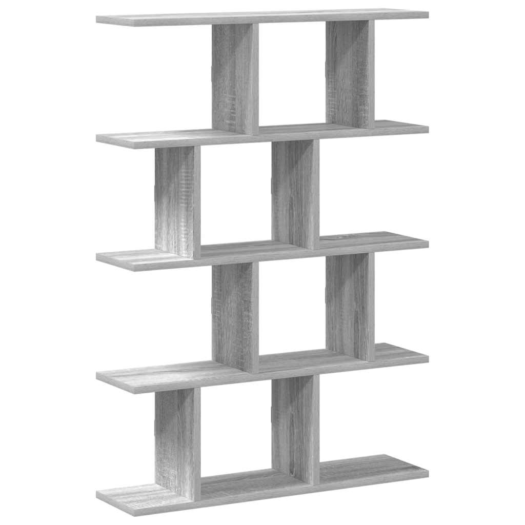 Cube Shelf 12 Compartments Gray Sonoma Particleboard