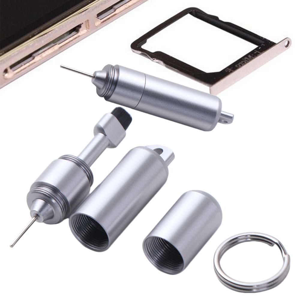 Anti-Lost Ejecting Removal Needle Cleaning Brush SIM Card Removal Tool Mobile Phone