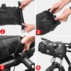 Waterproof Bike Handlebar Bag Front Bicycle Dry Pack Large Capacity Cycle Front Storage Bag for Road Bike MTB Mountain
