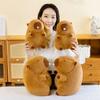 Милая плюшевая игрушка капибара с растягивающимися соплями K Simulation Animal Plush, плюшевая игрушка, кукла, детский подарок, черепаха, капибара, фруктовая кукла