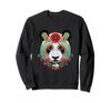Panda Day of the Dead Bear Sugar Skull Sweatshirt