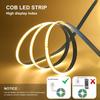1 рулон DC12/24V 320LED гибкая лампа сверхяркое линейное освещение прочная светодиодная лента COB