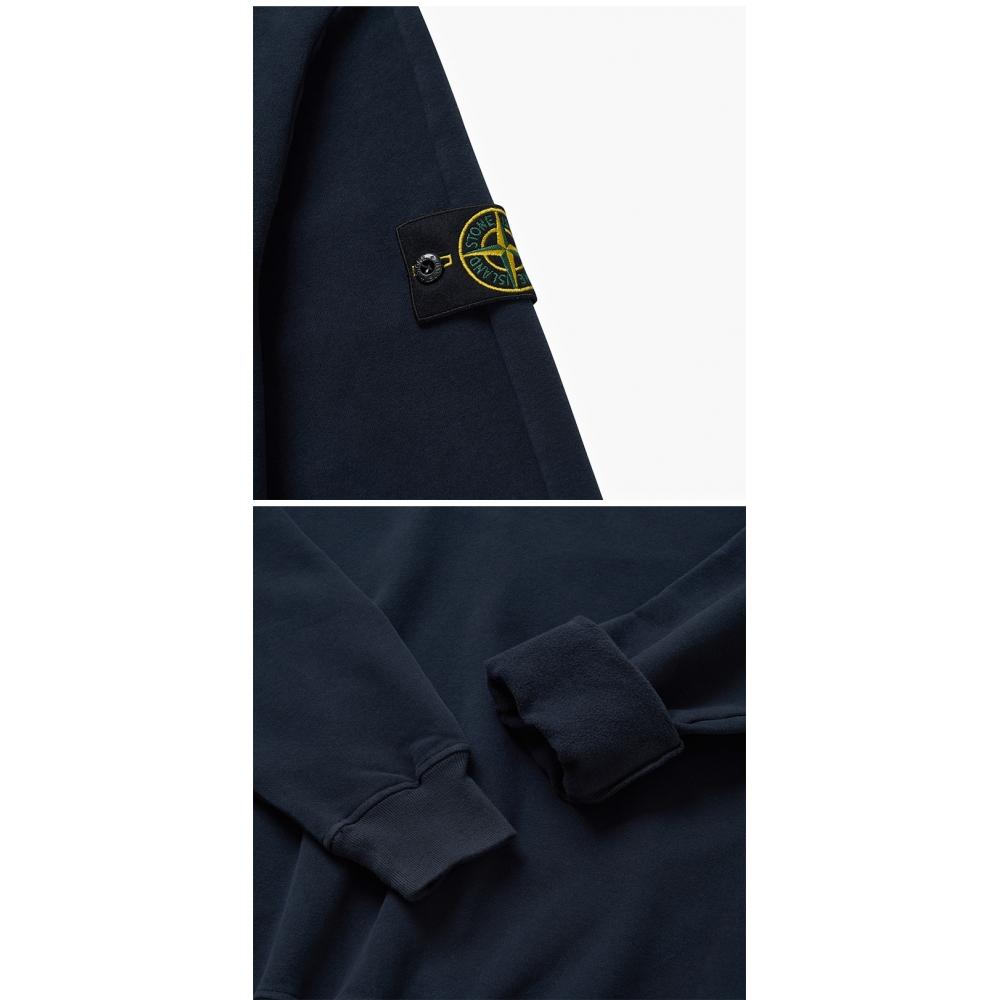 Stone Island 61352 V0020 791561352 Патч с логотипом Waffen Мужской свитшот