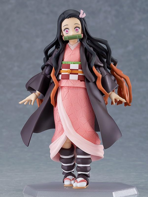 Max Factory Figma Demon Kimetsu no Yaiba Nezuko Kamado раскрашенная подвижная фигурка Slayer без масштаба АБС и ПВХ