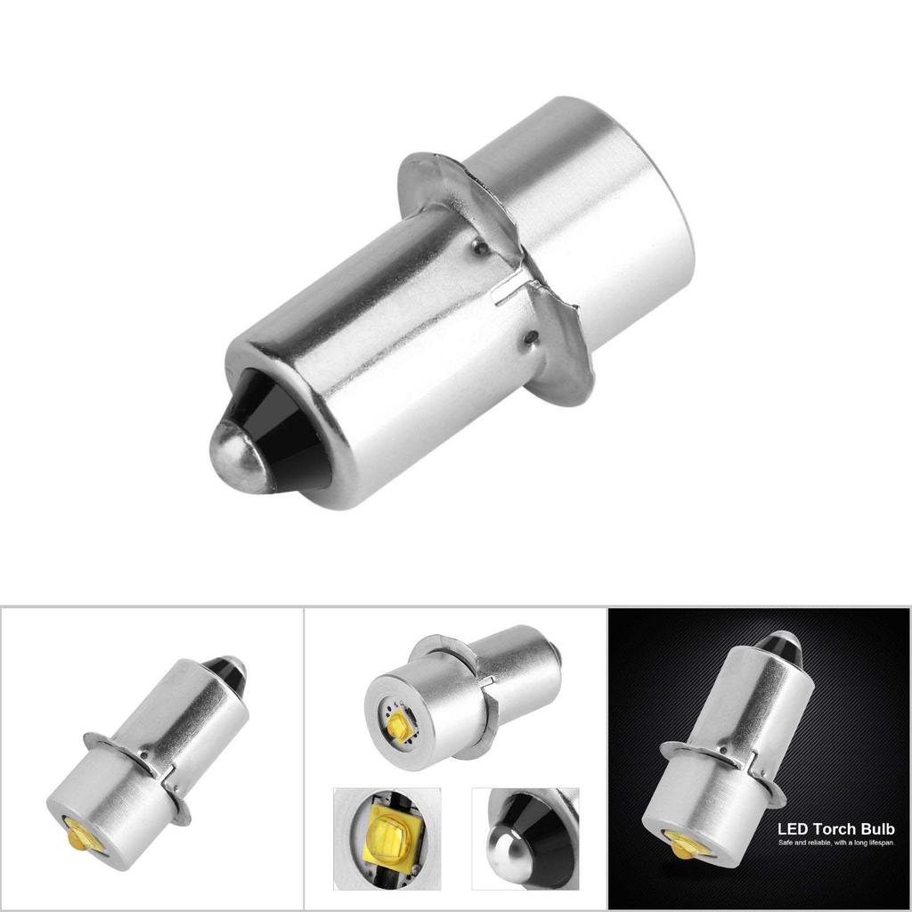P13.5S 3W светодиодный фонарик сменная лампа фонарь аварийный рабочий свет (Белый 4~12В)