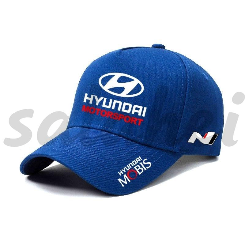 Бейсболка с вышивкой Hyundai Motorsport N Series для мужчин и женщин, регулируемая, кепка гоночной команды, для автолюбителей, повседневная, спортивная, для улицы