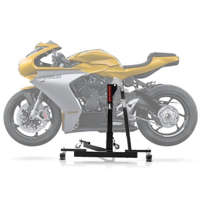 Lève moto centrale - ConStands Power-Evo - Compatible MV Agusta Superveloce 800 - Charge 300 kg - Léger 17 kg