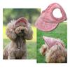 Пляжная шляпа Yousheng Dog, защита от солнца, бейсболка для домашних животных с отверстиями для ушей, козырек для собак, наряд для щенков, солнцезащитный чепчик для пляжа, аксессуары