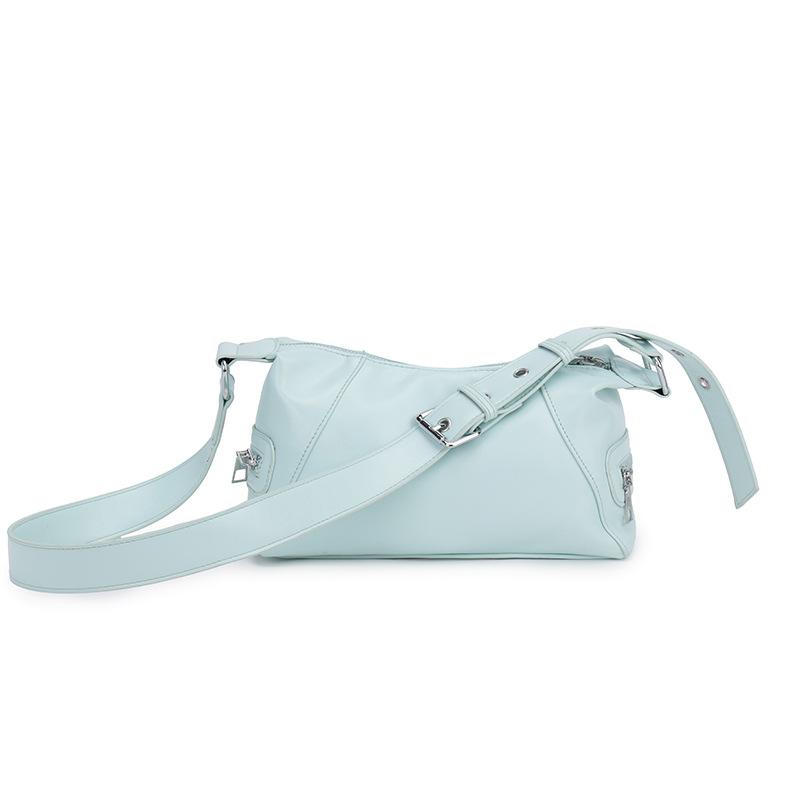 2025 новая персонализированная сумка-тоут в стиле Spice Girl, простая, трендовая, крутая, однотонная, модная, универсальная, для поездок на работу, из мягкой кожи, сумка-мессенджер для женщин