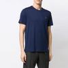 Футболка с вышитым логотипом Polo Ralph Lauren, круглым вырезом, прямым подолом и коротким рукавом, цвет темно-синий, для мужчин 710740727-003