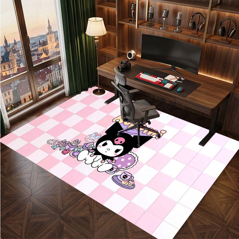 Kuromi Rug Soft Thick Non Slip Floor Carpet for Bedroom Living Room Home Decor
