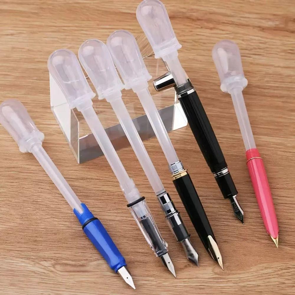 3.8/4.9/5.6mm Pen Washer Nibs Dropper Ink Cartridge Cleanning Writing Supplies