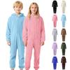 Children's Fashionable Casual Fleece Jumpsuit