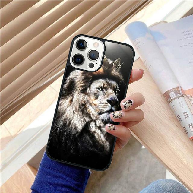 Лев тигр животное крутой Чехол-оболочка Для iPhone 17 Air 15 16 14 13 12 Pro Max 11 Pro Max Plus Чехол для телефона