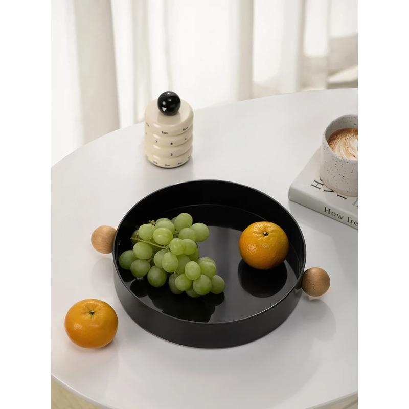 Креативная фруктовая тарелка-держатель, конфетница, настольная фруктовая тарелка, журнальный столик, гостиная, закуски, большое деревянное хранилище для мячей