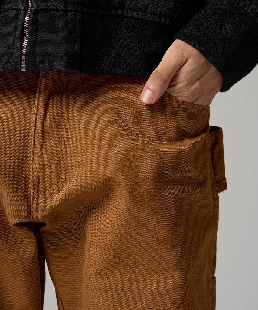 Dickies Шлифованные рабочие брюки из утиной ткани Коричневая утиная ткань