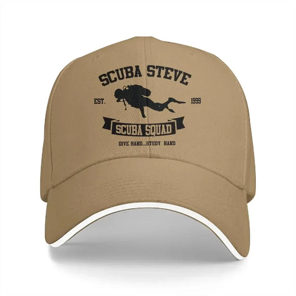Scuba Steve Scuba Squad Baseball Caps Peaked Cap Diving Dive Sun Shade Hats for Unisex Women