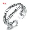 Thumb Rings Ladies Mens Toe Rings Adjustable Open Band Simple Exquisite Womens Ring