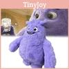 Очаровательная фиолетовая длинноворсовая мягкая игрушка, милая мультяшная кукла с набивкой из ПП хлопка