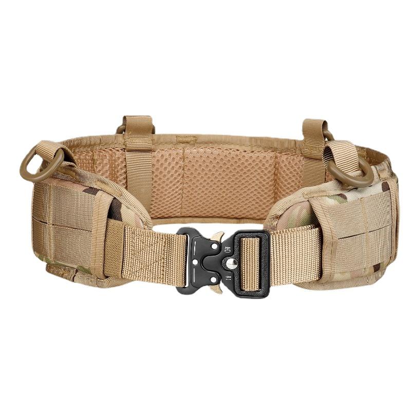 Outdoor Waist Belt Multi-Functional Quick Release Waist Seal Buckle Nylon Waistband