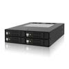 Rack Amovible MB994SK-1B ICY DOCK - 4 x 2.5" SATA/SAS HDD/SSD - Verrouillage - Refroidissement