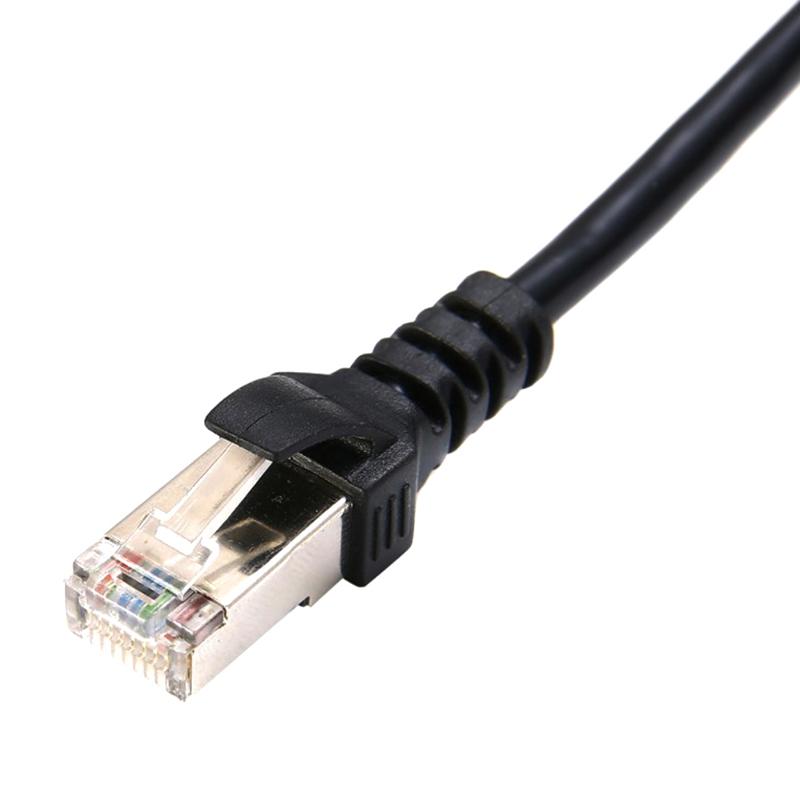 Разветвитель Ethernet-кабеля Сетевой адаптер Разветвитель Ethernet 1 к 3 кабелю Rj45 Lan Ethernet Адаптер-разъем