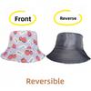 Spring and summer outdoor sun hats, versatile graffiti cartoon pattern fisherman hats, outdoor sun protection sun hats, 2-pack