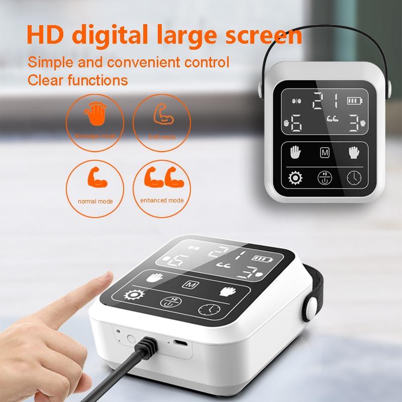 Модернизированная реабилитационная роботизированная перчатка, ручное устройство, инсульт, гемиплегия, инфаркт, тренировка пальцев, массажные перчатки, тренировка рук