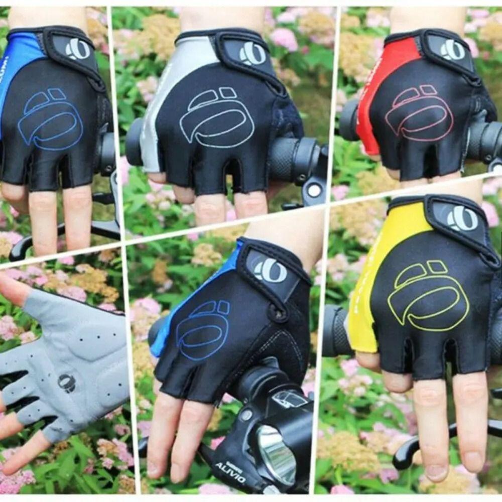 Anti-sweat Bicycle Motorcycle Gloves Anti Shock Road Bike Sports Gloves Power Lifting