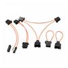 Bypass Cable Adapter for Radio and Sound Universal Optical Female Male Adapter Rings
